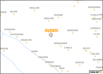 map of Mumani