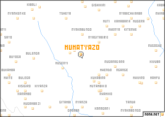 map of Mumatyazo