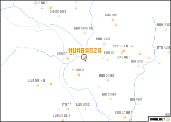 map of Mumbanza