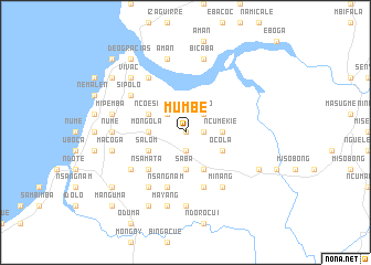 map of Mumbe