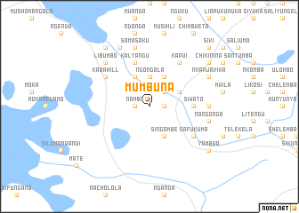 map of Mumbuna