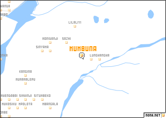 map of Mumbuna