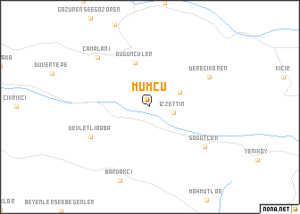 map of Mumcu