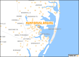 map of Mumfords Landing