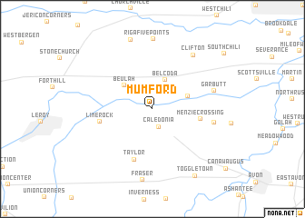 map of Mumford