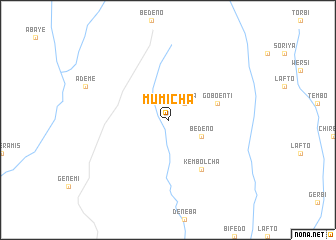 map of Mumīcha