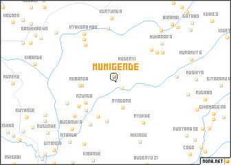 map of Mumigende