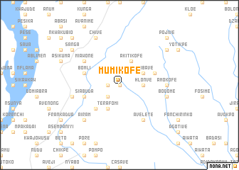 map of Mumikofe