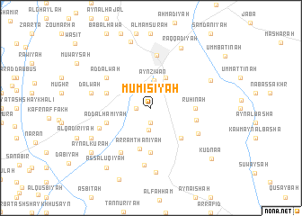 map of Mūmisīyah