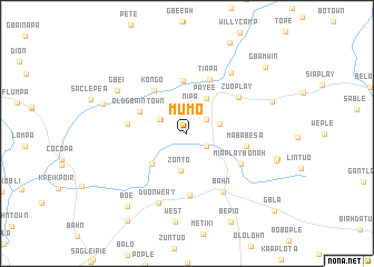 map of Mumo
