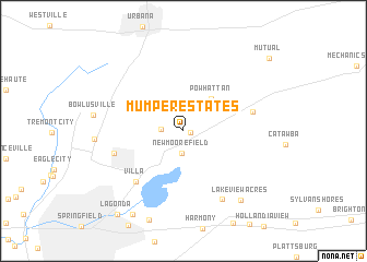 map of Mumper Estates