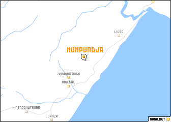 map of Mumpundja