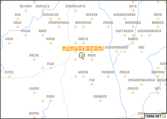 map of Mumwa Karami