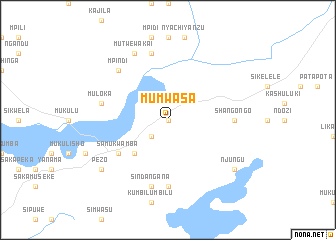 map of Mumwasa