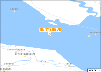 map of Mumyshevo