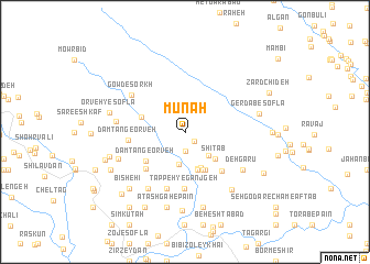 map of Mūnah