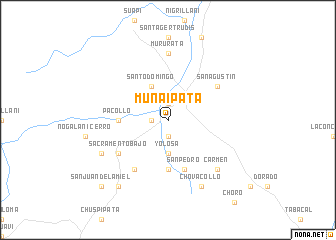 map of Munaipata