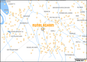 map of Muna Laghāri