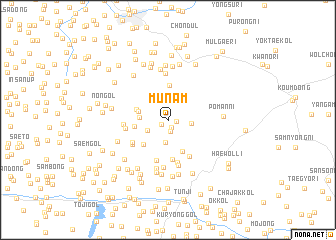 map of Munam