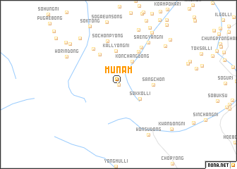 map of Munam