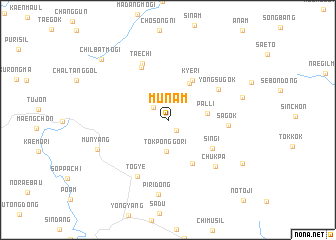 map of Munam