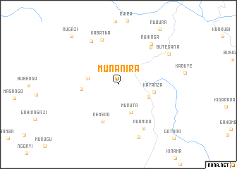 map of Munanira