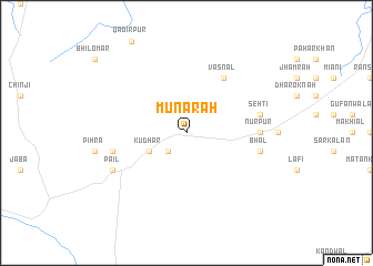 map of Munārah