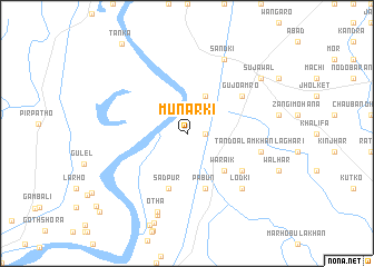 map of Munārki