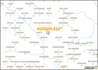 map of Munawpledo