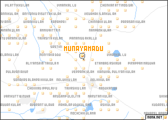 map of Munayamadu