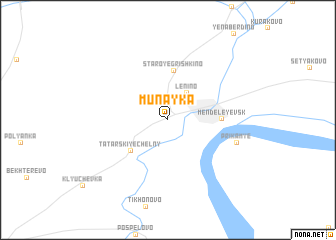 map of Munayka