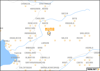 map of Muna