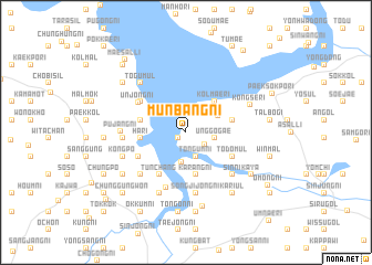 map of Munbang-ni