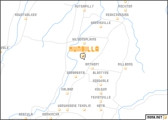 map of Munbilla