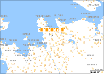 map of Munbong-ch\