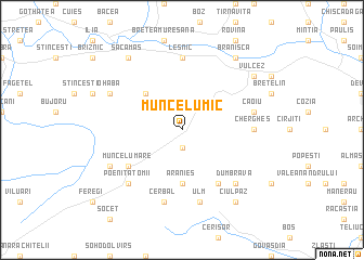 map of Muncelu Mic