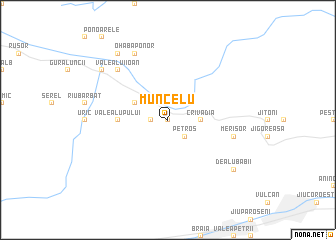 map of Muncelu