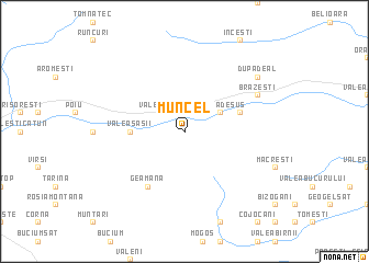 map of Muncel