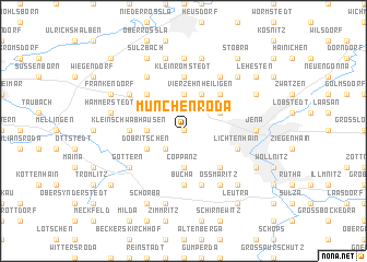 map of Münchenroda