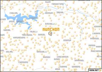 map of Mun-ch\