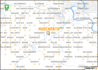 map of Münchrath