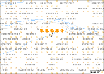 map of Münchsdorf