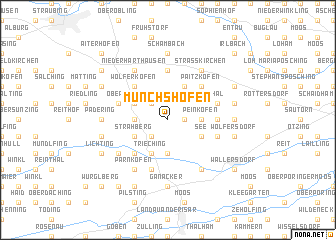 map of Münchshofen