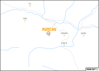 map of Munchū