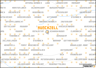 map of Münchzell