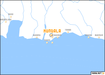 map of Mundala