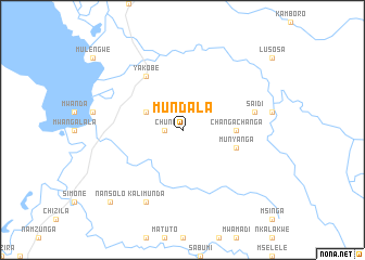 map of Mundala