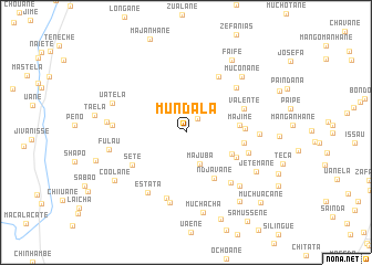 map of Mundala