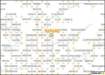 map of Mundão