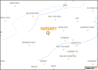 map of Mundary